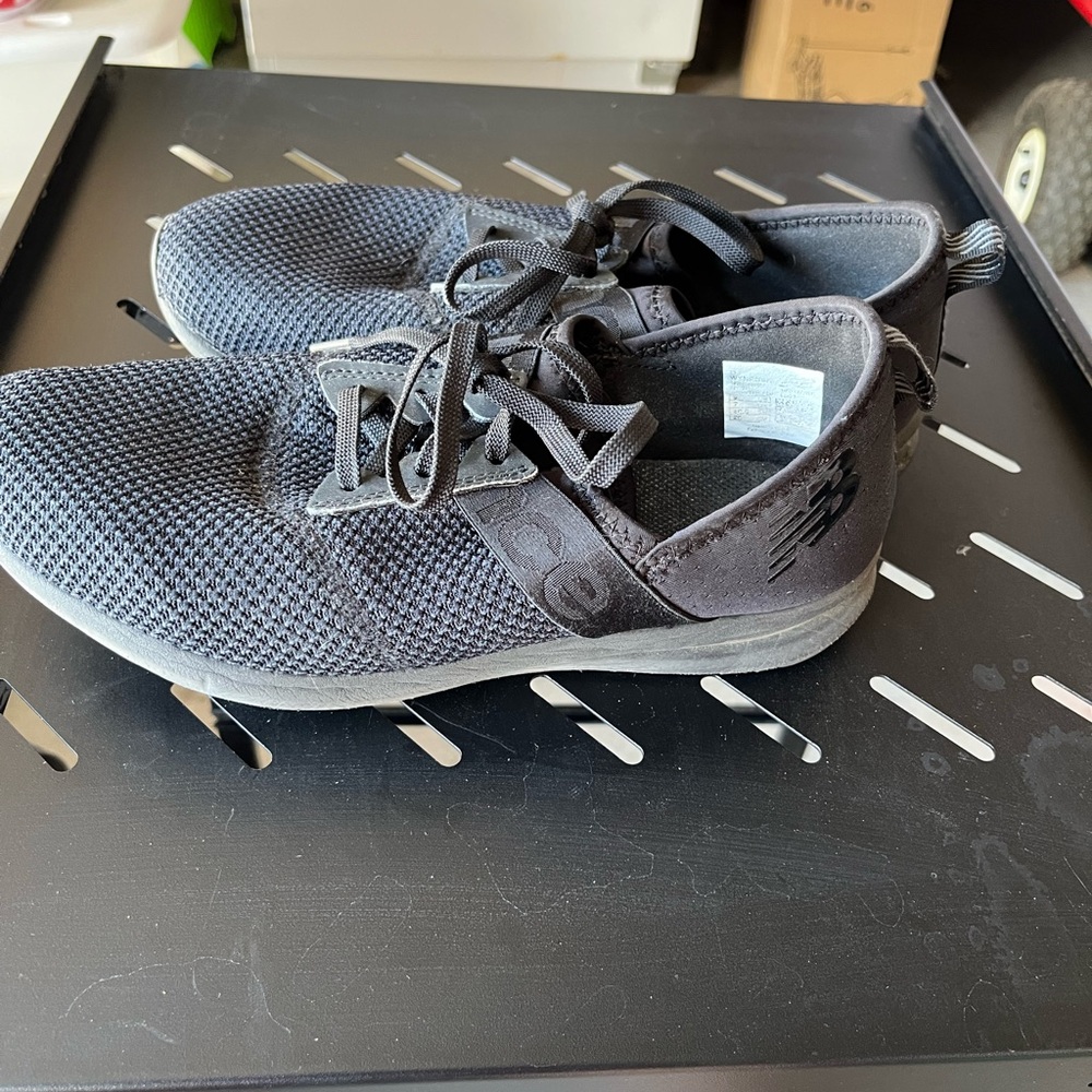 New Balance Black Sneakers with Streamlined Design